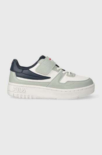 Dětské sneakers boty Fila bílá barva