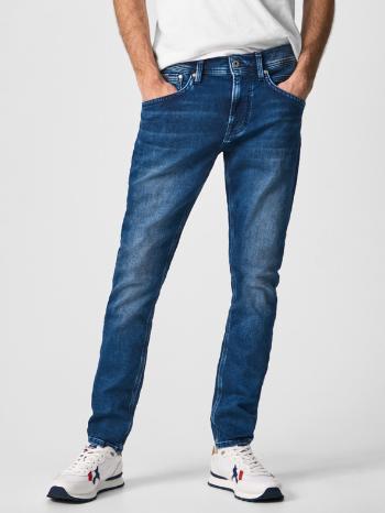 Pepe Jeans Track Jeans Modrá