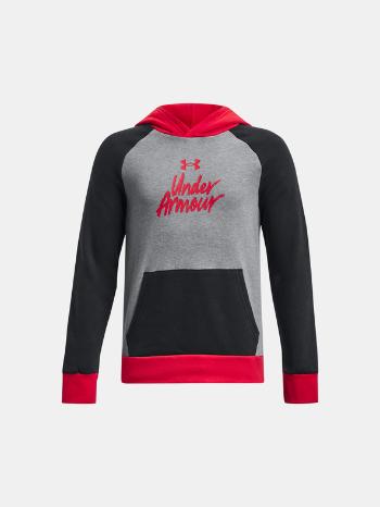 Under Armour UA Rival Fleece Script CB HD Mikina dětská Černá