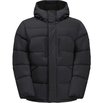 Jack Wolfskin ROEMERTOR M Pánská péřová bunda, černá, velikost