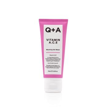 Q+A Antioxidační maska s vitamíny A, C, E (Warming Gel Mask) 75 ml
