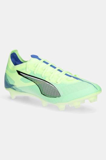 Fotbalové boty Puma korki Ultra 5 Match zelená barva, 107687