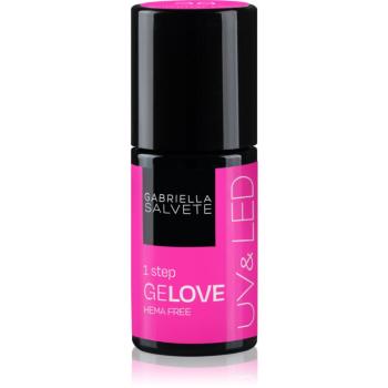 Gabriella Salvete GeLove gelový lak na nehty s použitím UV/LED lampy 3 v 1 odstín 38 Summer Love 8 ml