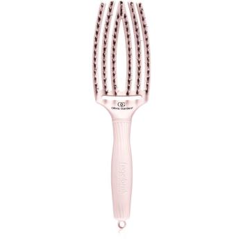 Olivia Garden Fingerbrush Bloom plochý kartáč Medium 1 ks