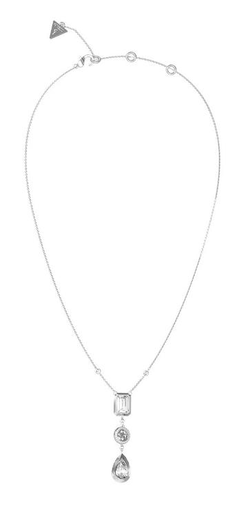 Guess Elegantní ocelový náhrdelník 4G Light JUBN05234JWRHT/U