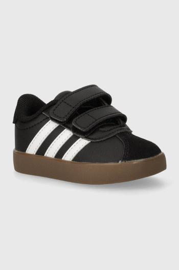 Dětské sneakers boty adidas VL COURT 3.0 CF I černá barva