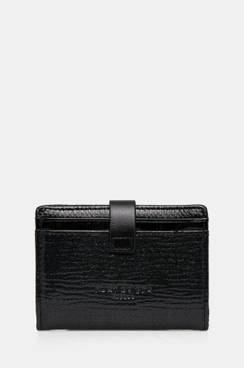 Kožené pouzdro na karty Kurt Geiger London SMALL LEATHER GOODS černá barva, 587900189