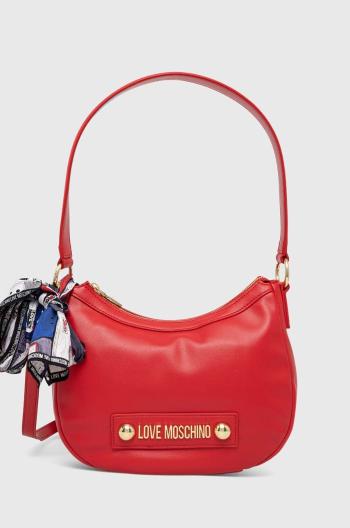 Kabelka Love Moschino červená barva, JC4222PP08KD0