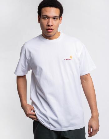 Tričko Carhartt WIP S/S American Script T-Shirt White