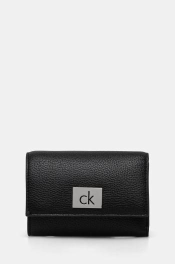 Peněženka Calvin Klein černá barva, K60K612834