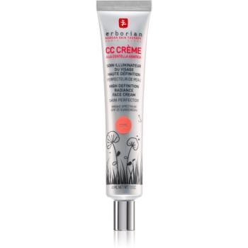 Erborian CC Crème Centella Asiatica rozjasňující krém pro jednotný tón pleti SPF 25 velké balení odstín Doré 45 ml