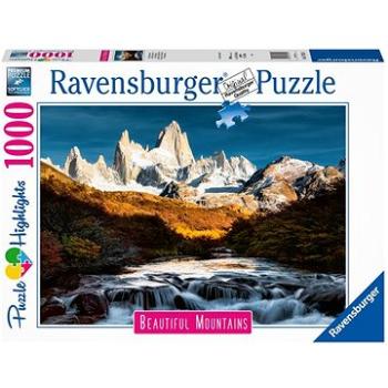 Ravensburger Puzzle 173150 Dechberoucí Hory: Mount Fitz Roy, Patagonie 1000 Dílků  (4005556173150)