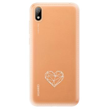 Odolné silikonové pouzdro iSaprio - čiré - Digital Love - Huawei Y5 2019