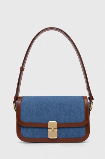 Kabelka A.P.C. sac grace baguette hnědá barva, COHDH.F61615