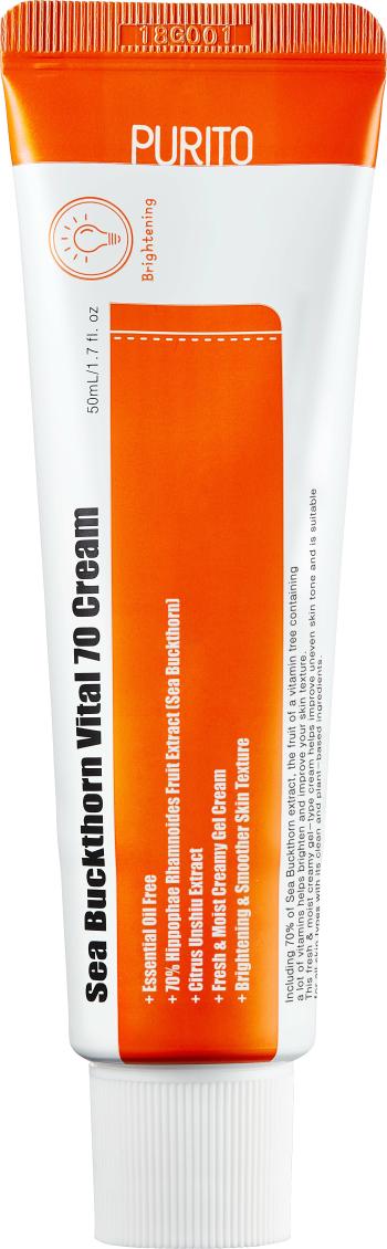 PURITO Rozjasňující pleťový krém Sea Buckthorn Vital 70 (Cream) 50 ml