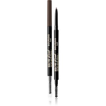 Bourjois Brow Reveal precizní tužka na obočí s kartáčkem odstín 003 Dark Brown 0,09 g