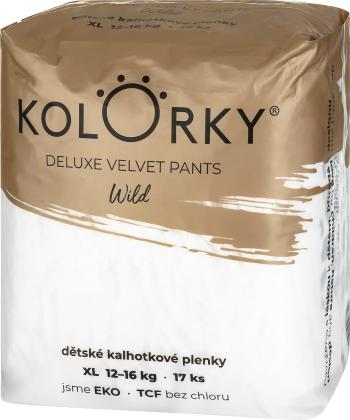 KOLORKY DELUXE VELVET PANTS Wild veľ. XL (12-16kg)  17 ks