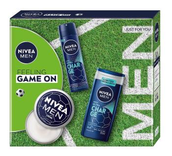 Nivea Men Box Feeling Game On 2024 dárková sada pro muže 3 ks