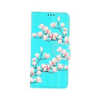 TopQ Pouzdro Samsung A12 knížkové Magnolie 57137 (Sun-57137)