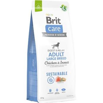 Brit Care Dog Sustainable s kuřecím a hmyzem Adult Large Breed 12 kg (8595602558742)