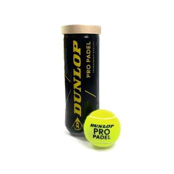 Dunlop PADEL PRO Míče pro padel, žlutá, velikost