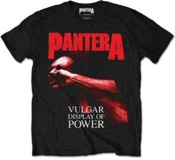 Pantera Tričko Red Vulgar Unisex Black L