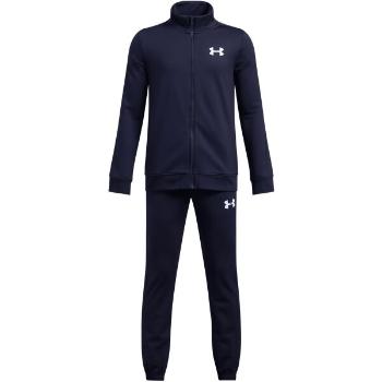 Under Armour UA KNIT TRACK SUIT Fiú melegítő szett, sötétkék, méret S