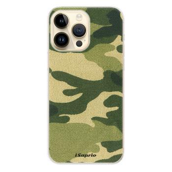 Odolné silikonové pouzdro iSaprio - Green Camuflage 01 - iPhone 14 Pro Max