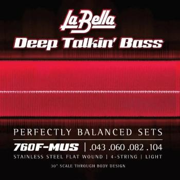 La Bella 760F-MUS Struny pro baskytaru