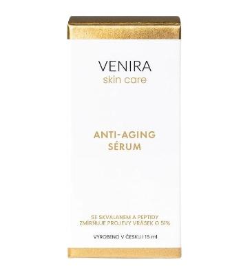 Venira Sérum anti-aging se skvalanem a peptidy 15 ml