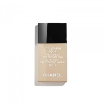 CHANEL Vitalumière aqua Ultra lehký zdokonalující makeup spf 15 - 22 BEIGE ROSÉ 30ML 30 ml