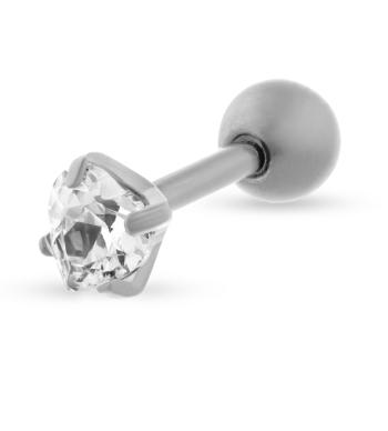 Troli Půvabný titanový piercing se srdíčkem VSE6015S-PET