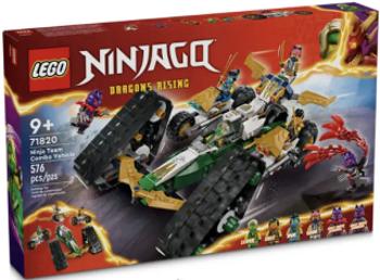 Tým nindžů a kombo vozidlo - Ninjago