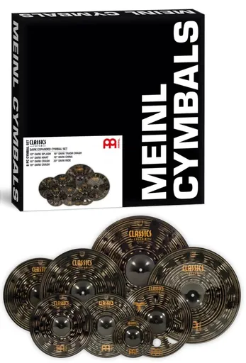 Meinl Classics Custom Dark Expanded Cymbal Set