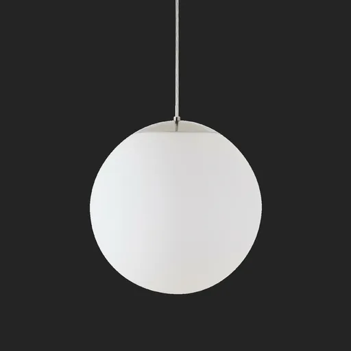 OSMONT ISI72738 ISIS S3 PM HP závěsné plastové svítidlo nerez leštěná / bílá IP40 4000 K 52W LED nouzové kombinované 3 h