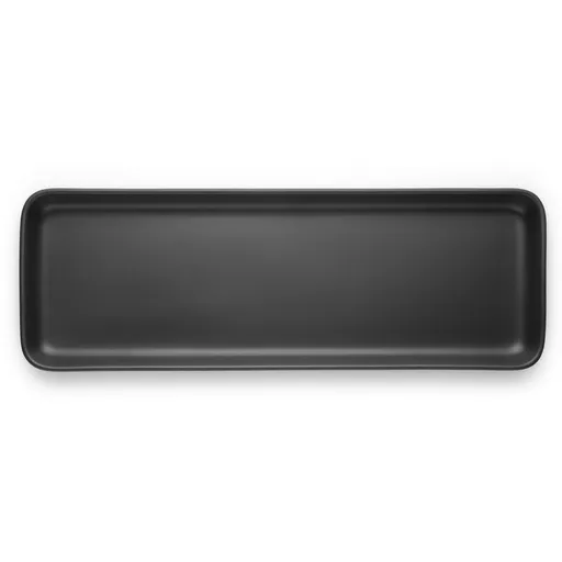 Servírovací talíř NORDIC KITCHEN 37 x 13 cm, černá, kamenina, Eva Solo