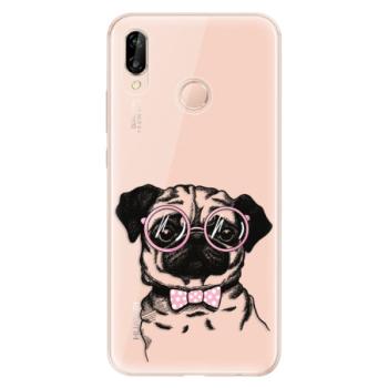 Odolné silikonové pouzdro iSaprio - The Pug - Huawei P20 Lite