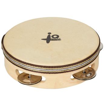 IQ Plus 6" Natural Headed Tambourine