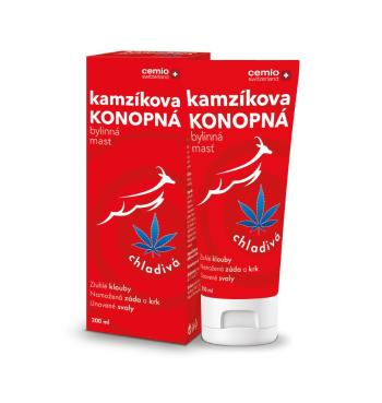 Cemio Kamzíkova konopná mast chladivá 200 ml