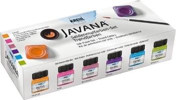 Kreul Javana Sada barev na hedvábí Trend Colours 6 x 20 ml