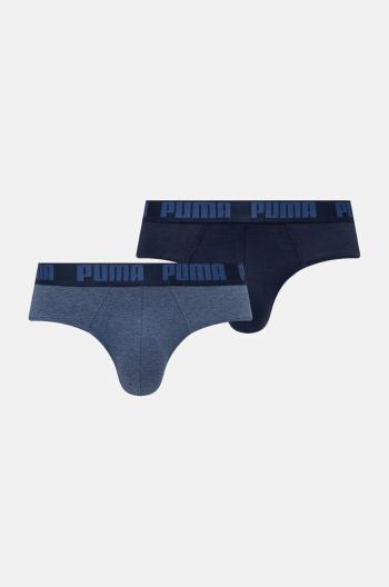 Spodní prádlo Puma 2-pack pánské, tmavomodrá barva, 938322