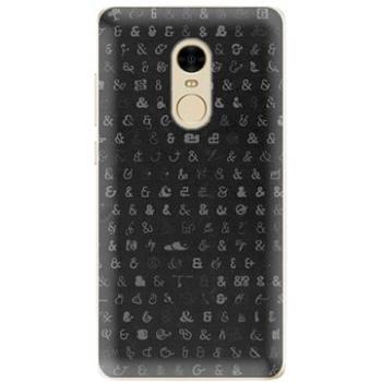 iSaprio Ampersand 01 pro Xiaomi Redmi Note 4 (amp01-TPU2-RmiN4)