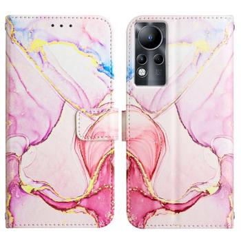 ART MARBLE Peňaženkový kryt Infinix Zero X Pro ROSE GOLD