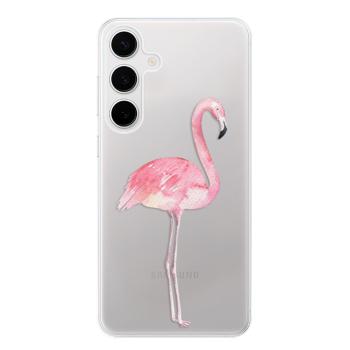 Odolné silikonové pouzdro iSaprio - Flamingo 01 - Samsung Galaxy S24+