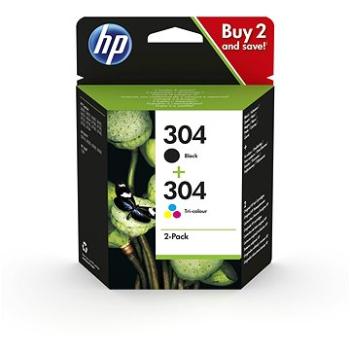 HP 3JB05AE č. 304 multipack černá+tri-color (3JB05AE)