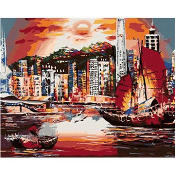 Diamondi - Diamantové malování - HONG KONG, 40x50 cm, bez rámu a bez vypnutí plátna (606739A)