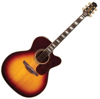 Takamine EF250TK Toby Keith Signature Sunburst Elektroakustická kytara Jumbo