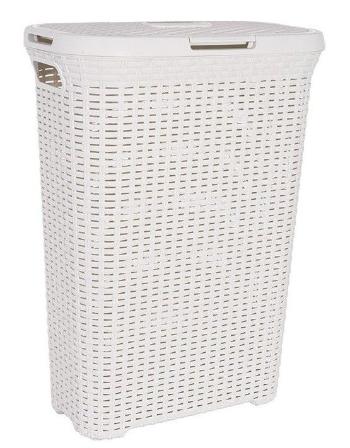 CURVER STYLE RATTAN 30461 Koš na prádlo 40 l krémová