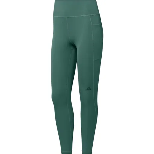adidas OWN THE RUN 7/8 Dámské sportovní legíny, tmavě zelená, velikost