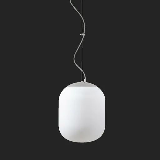 OSMONT TAN62342 TANIA L1 HP závěsné skleněné svítidlo bílá IP40 3000 K 52W LED DALI